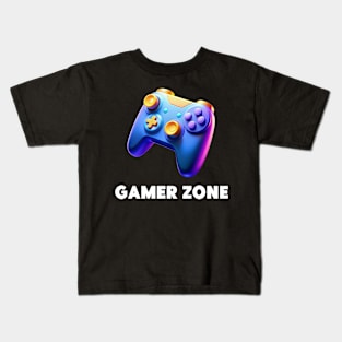 gamer zone console Kids T-Shirt